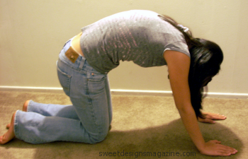 Teen Girls On All Fours